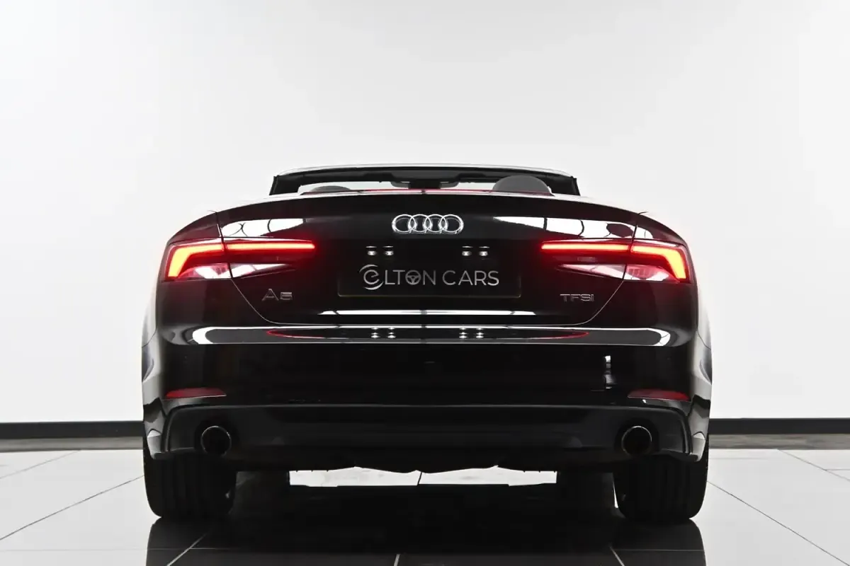 Używany Audi A5 Cabriolet S-Line 2018 Czarny Kabriolet