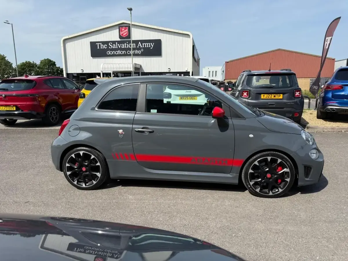 Used Abarth 595C Competizione 180 HP (132 kW) 2017 Grey Cabriolet