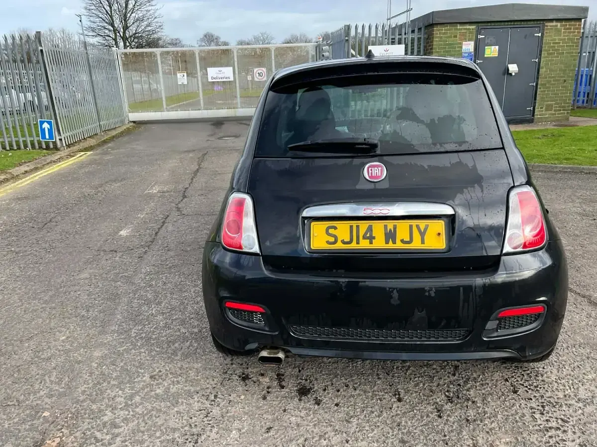 Used Fiat 500 S 69 HP (50 kW) 2014 Black Hatchback