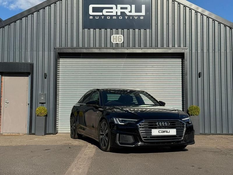 Used Audi A6 S-Line 2018 Black Sedan