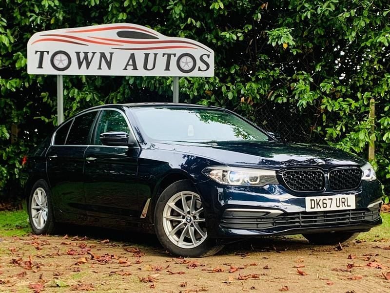 Used BMW 520 Comfort Edition 2017 Blue Sedan