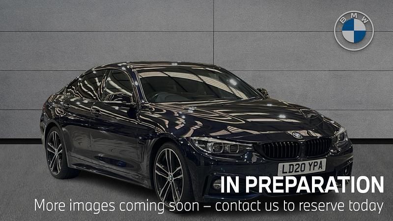 Black Used 2020 BMW 420 Gran Coupé M Sport Coupe | £20,000 (Fair price) - Image 1/4