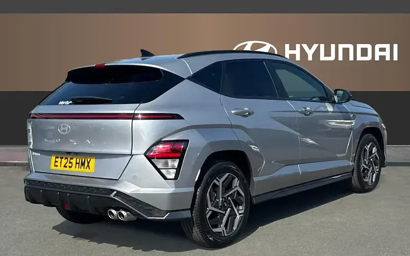 Used Hyundai Kona N Line 138 HP (101 kW) 2025 Silver SUV
