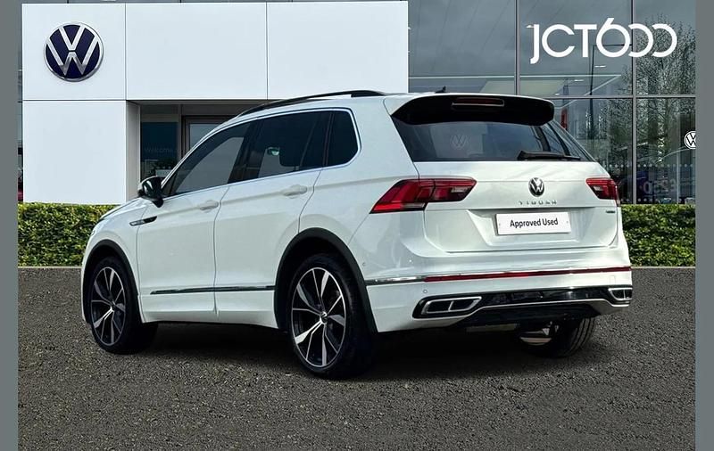 Used VW Tiguan R-line 150 HP (110 kW) 2022 White SUV