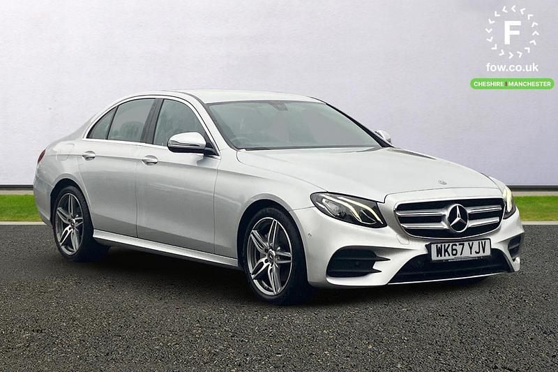 Silver Used 2017 Mercedes E220 Active Sedan | £16,299 (Fair price) - Image 1/3