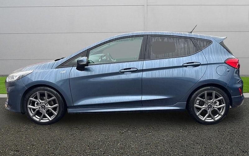 Used Ford Fiesta ST-Line 125 HP (91 kW) 2022 Blue Hatchback