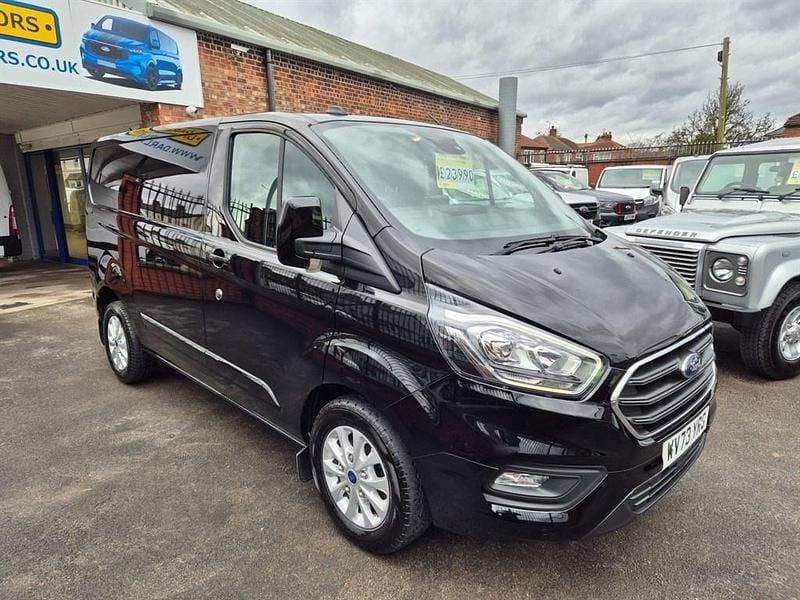 Black Used 2023 Ford Transit Custom Limited Van | £22,990 (Super price) - Image 1/4
