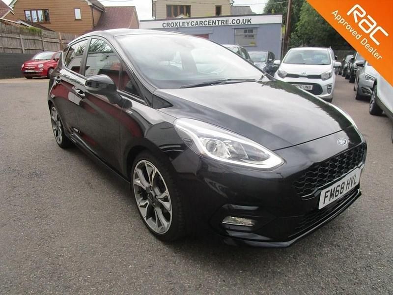 Black Used 2019 Ford Fiesta ST-Line Hatchback | £8,970 (Fair price) - Image 1/4