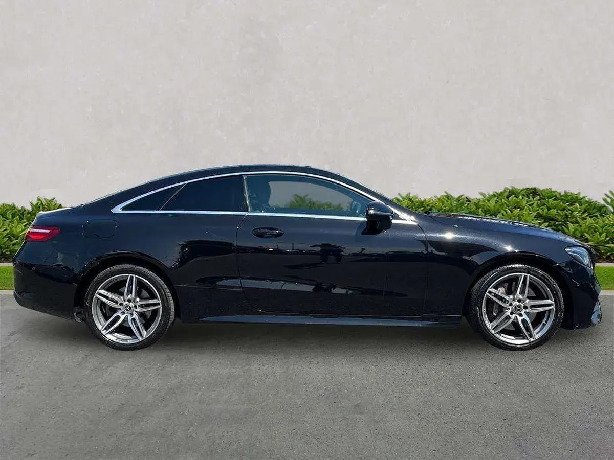 Used Mercedes E350 AMG line 2019 Black Coupe