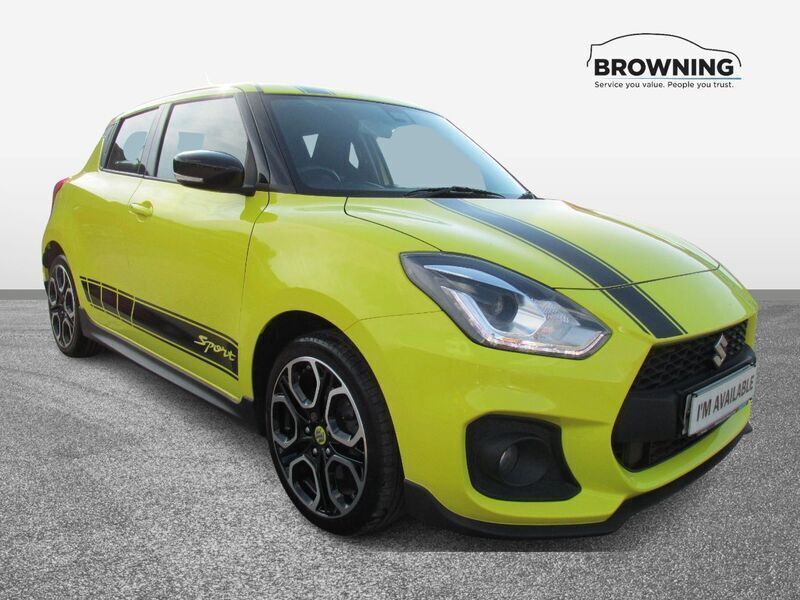 Yellow Used 2021 Suzuki Swift Sport Hatchback | £12,219 (Fair price) - Image 1/4