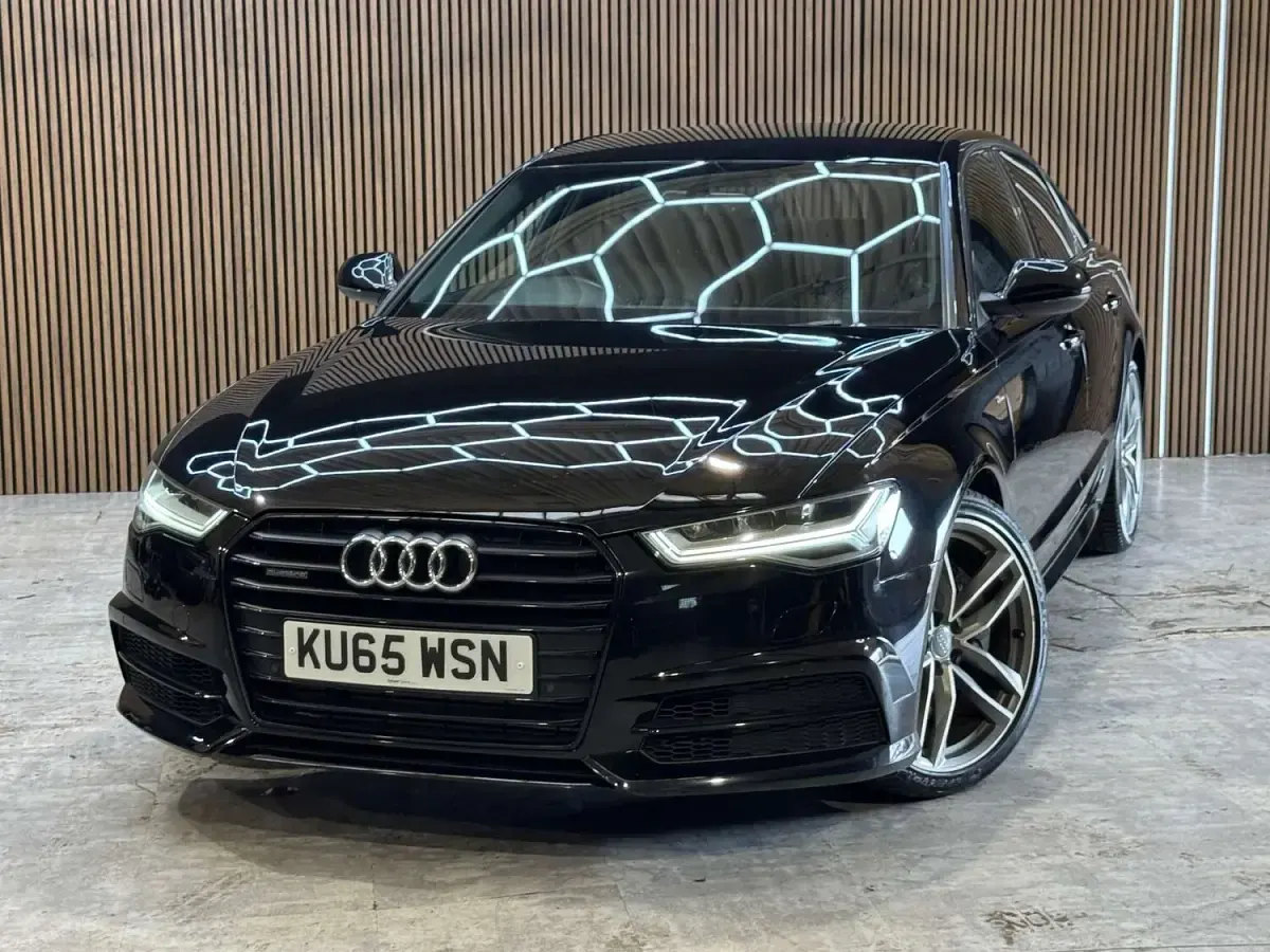Used Audi A6 Black Edition 272 HP (200 kW) 2015 Black Sedan