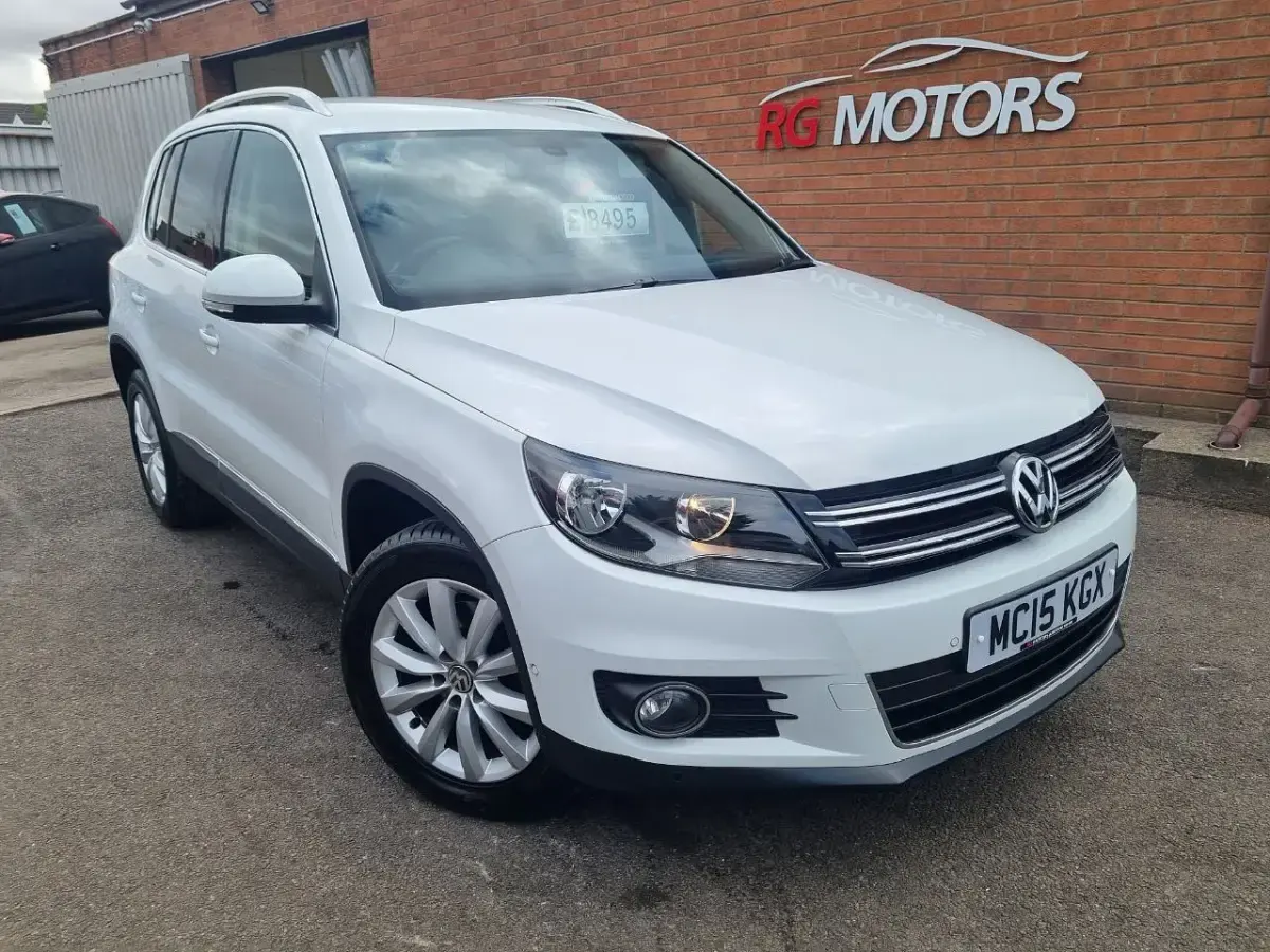 Used VW Tiguan Match 150 HP (110 kW) 2015 White SUV