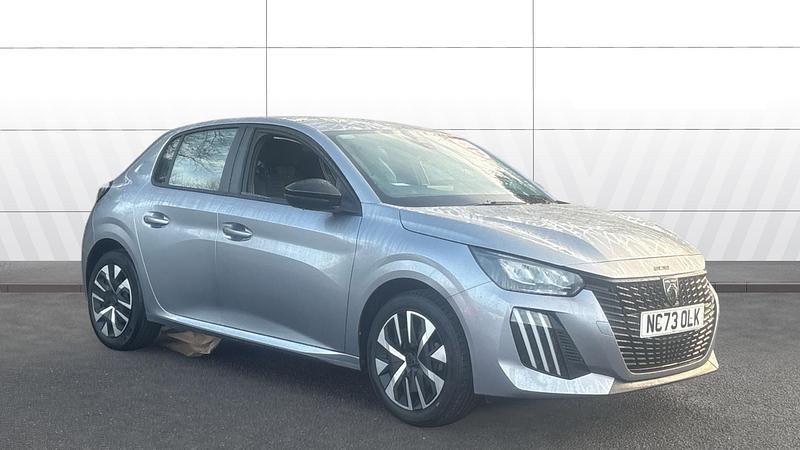 Used Peugeot 208 Active 102 HP (75 kW) 2023 Grey Hatchback