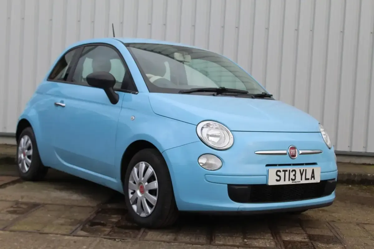 Używany Fiat 500 Pop 69 KM (50 kW) 2013 Niebieski Hatchback
