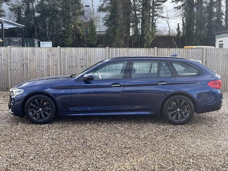 Used BMW 530 M Sport 265 HP (194 kW) 2019 Blue Estate