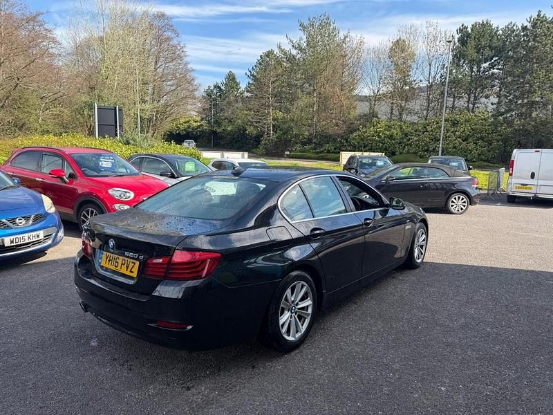 Used BMW 520 190 HP (139 kW) 2016 Black Sedan