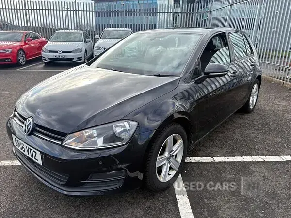 Used VW Golf VII Edition 110 HP (80 kW) 2016 Black Hatchback