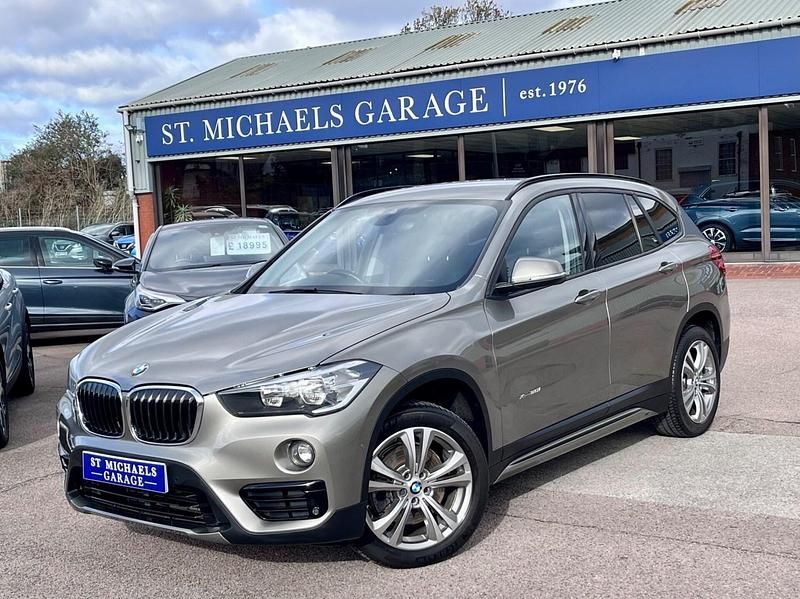 Silver Used 2018 BMW X1 Sport Line SUV | £17,995 (Fair price) - Image 1/4