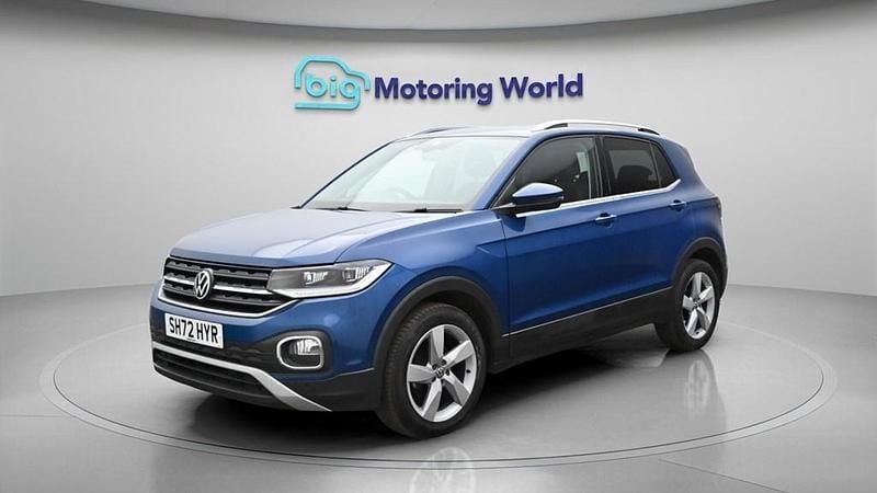 Used VW T-Cross SEL 110 HP (80 kW) 2023 Blue SUV