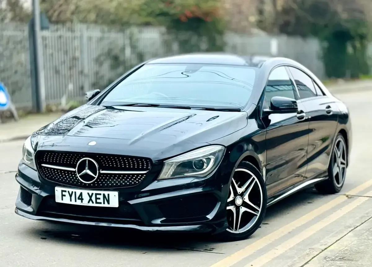 Begagnad Mercedes CLA220 AMG 2014 Svart Sedan