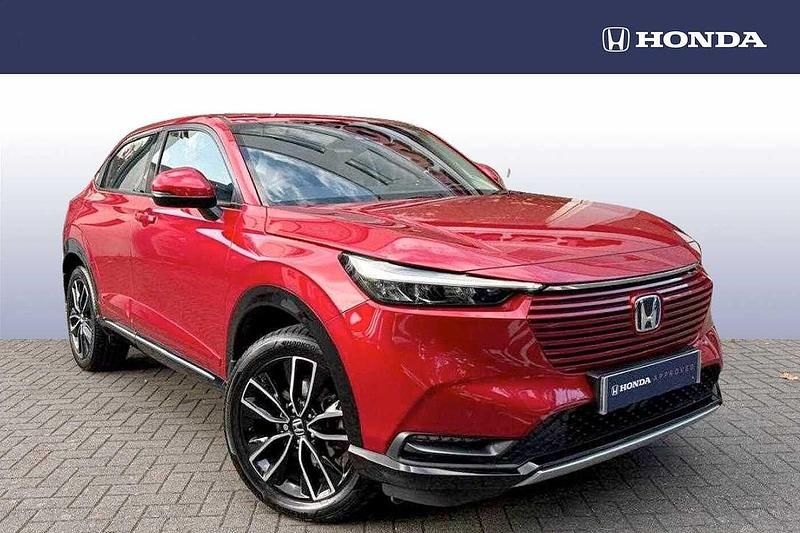 Crystal red Used 2023 Honda HR-V Advance SUV | £21,609 (Fair price) - Image 1/4