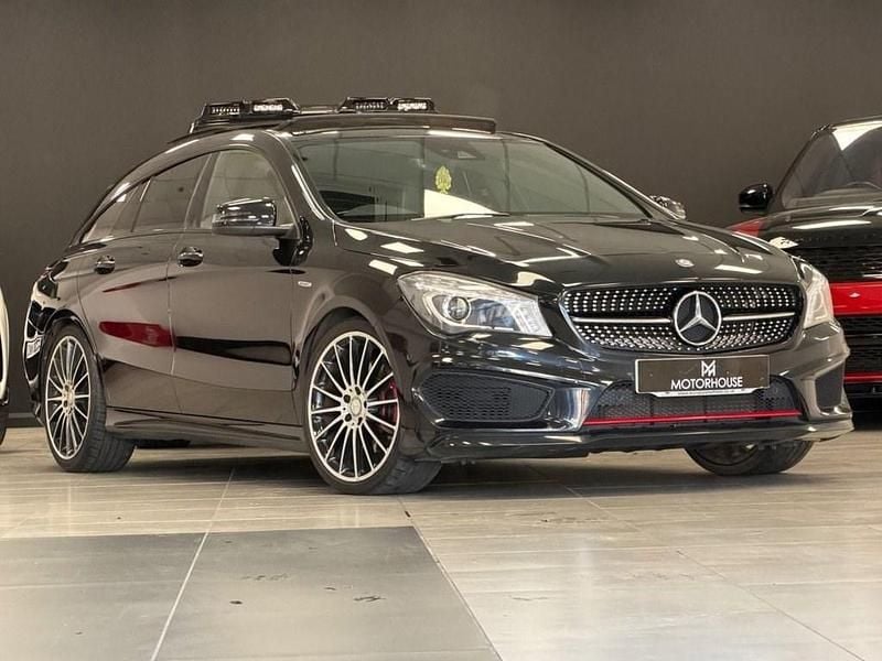 Black Used 2015 Mercedes CLA250 Shooting Brake AMG Estate | £10,495 - Image 1/4
