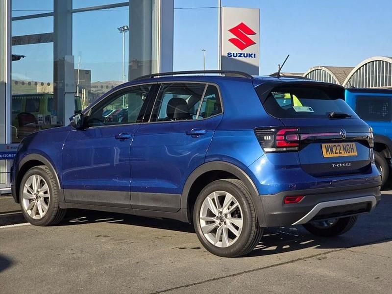 Usado VW T-Cross SE 2022 Azul SUV