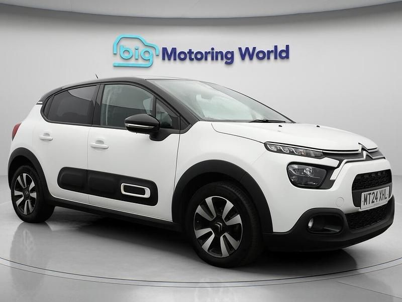 White Used 2024 Citroën C3 PureTech Hatchback | £12,100 (Good price) - Image 1/4
