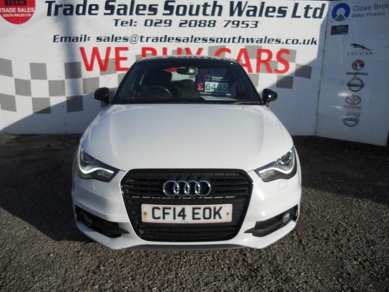 Used Audi A1 S-Line 2014 White Hatchback