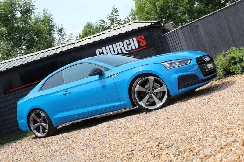 Blue Used 2019 Audi A5 Black Edition Coupe | £19,690 (Fair price) - Image 1/1
