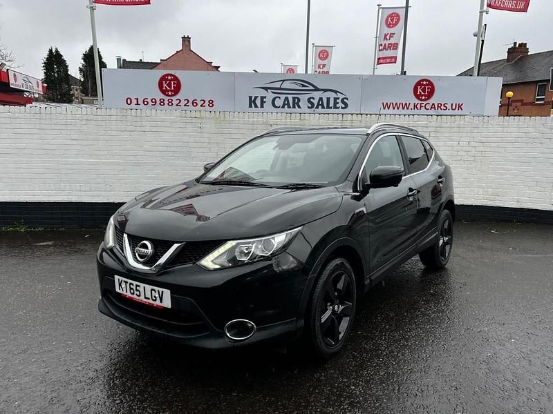 Used Nissan Qashqai N-TEC 110 HP (80 kW) 2016 Black SUV