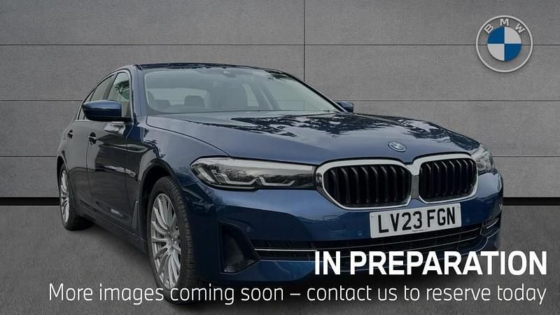 Used BMW 530e Sport Line 288 HP (211 kW) 2023 Blue