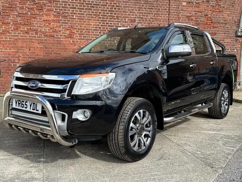 Black Used 2015 Ford Ranger Limited Pickup | £11,880 (Good price) - Image 1/4