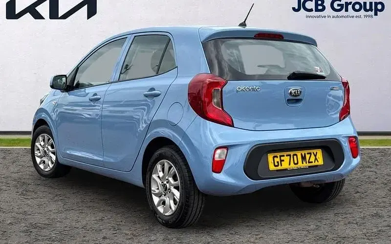 Used Kia Picanto 67 HP (49 kW) 2020 Blue Hatchback
