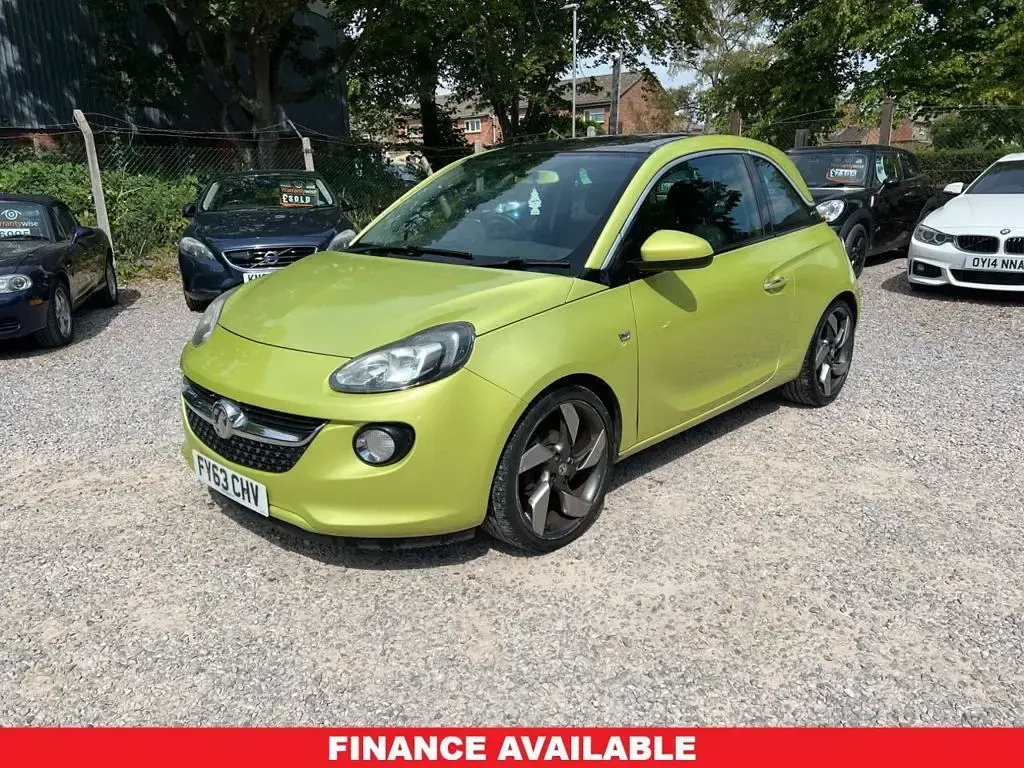 Used Vauxhall Adam Glam 70 HP (51 kW) 2013 Yellow Hatchback