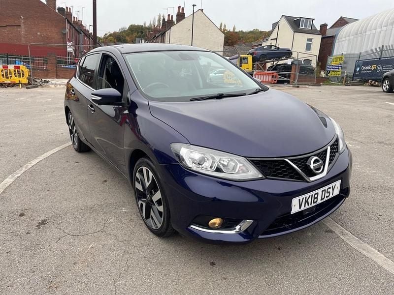 Blue Used 2018 Nissan Pulsar Tekna Hatchback | £3,795 (Super price) - Image 1/4
