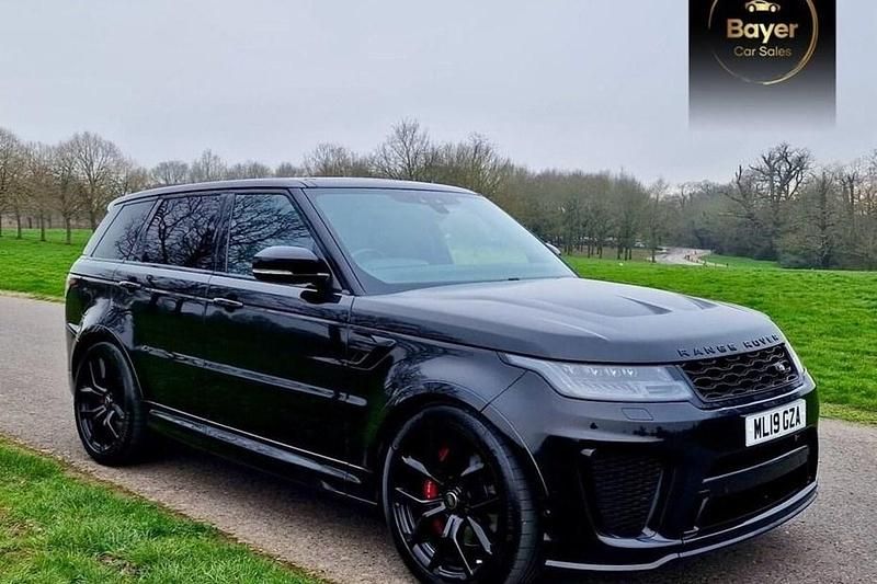 Used Land Rover Range Rover Sport SVR 2019 Black SUV