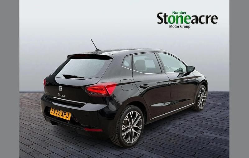 Used Seat Ibiza XCELLENCE Lux 110 HP (80 kW) 2022 Black Hatchback