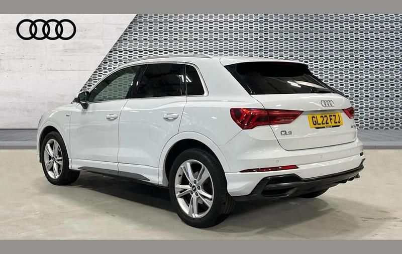 Używany Audi Q3 S-Line 150 KM (110 kW) 2022 Biały SUV