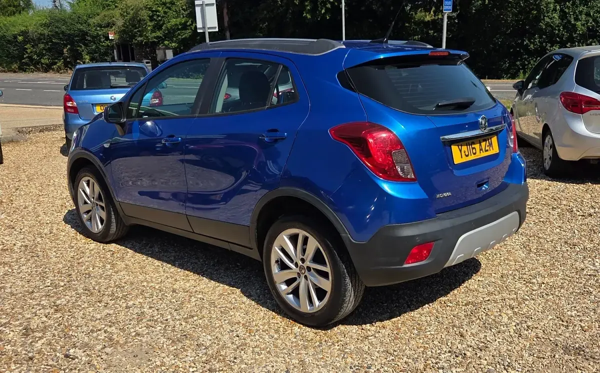 Used Vauxhall Mokka 115 HP (84 kW) 2016 Blue SUV