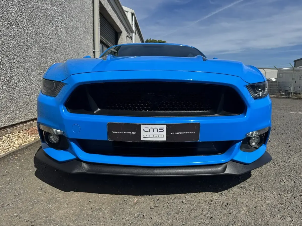 Used Ford Mustang GT 416 HP (305 kW) 2018 Blue Coupe
