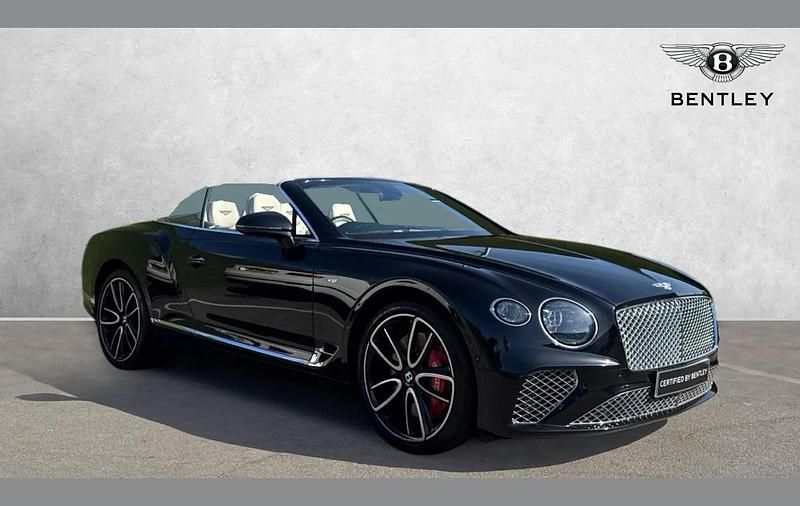 Used Bentley Continental GT Convertible 542 HP (398 kW) 2021 Black Cabriolet