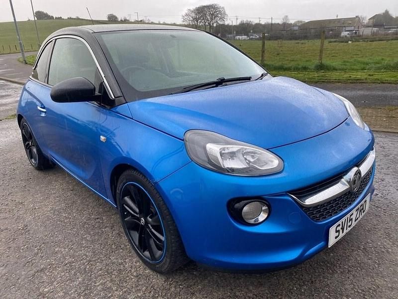 Used Vauxhall Adam Glam 70 HP (51 kW) 2015 Blue Hatchback