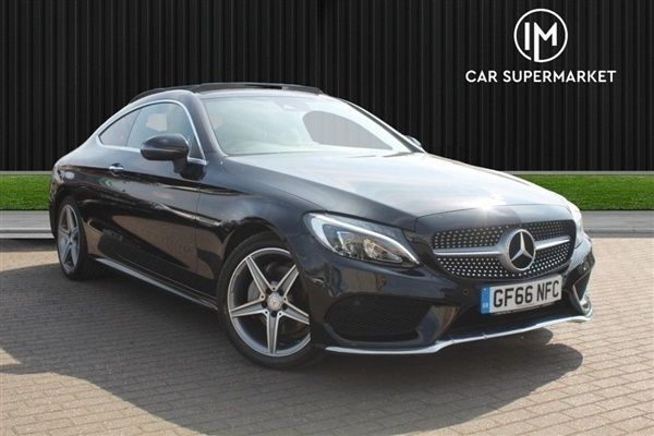 Black Used 2016 Mercedes C200 AMG line Coupe | £15,985 (A bit pricey) - Image 1/1