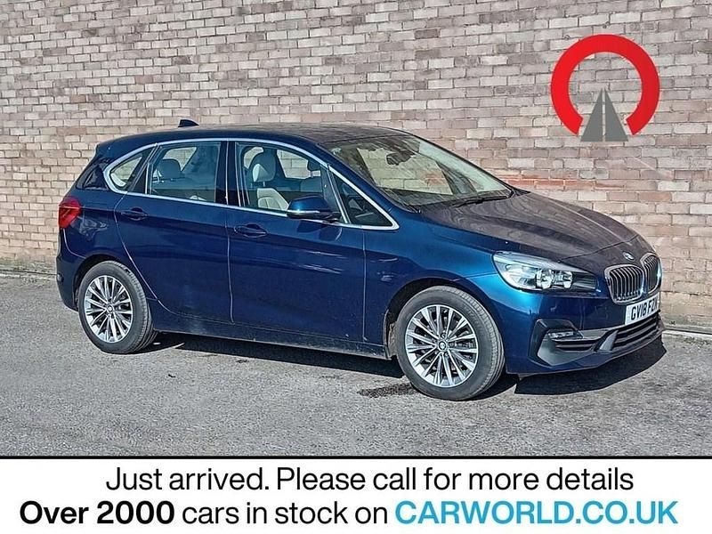 Used BMW 220 Luxury Line 192 HP (141 kW) 2018 Blue Hatchback