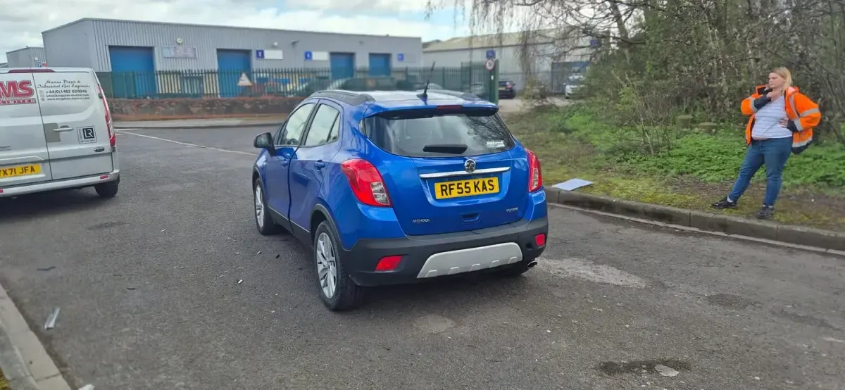 Used Vauxhall Mokka 140 HP (102 kW) 2016 Blue SUV
