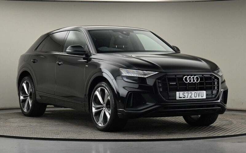 Mythos black metallic Used 2022 Audi Q8 Black Edition SUV | £45,250 (Good price) - Image 1/4