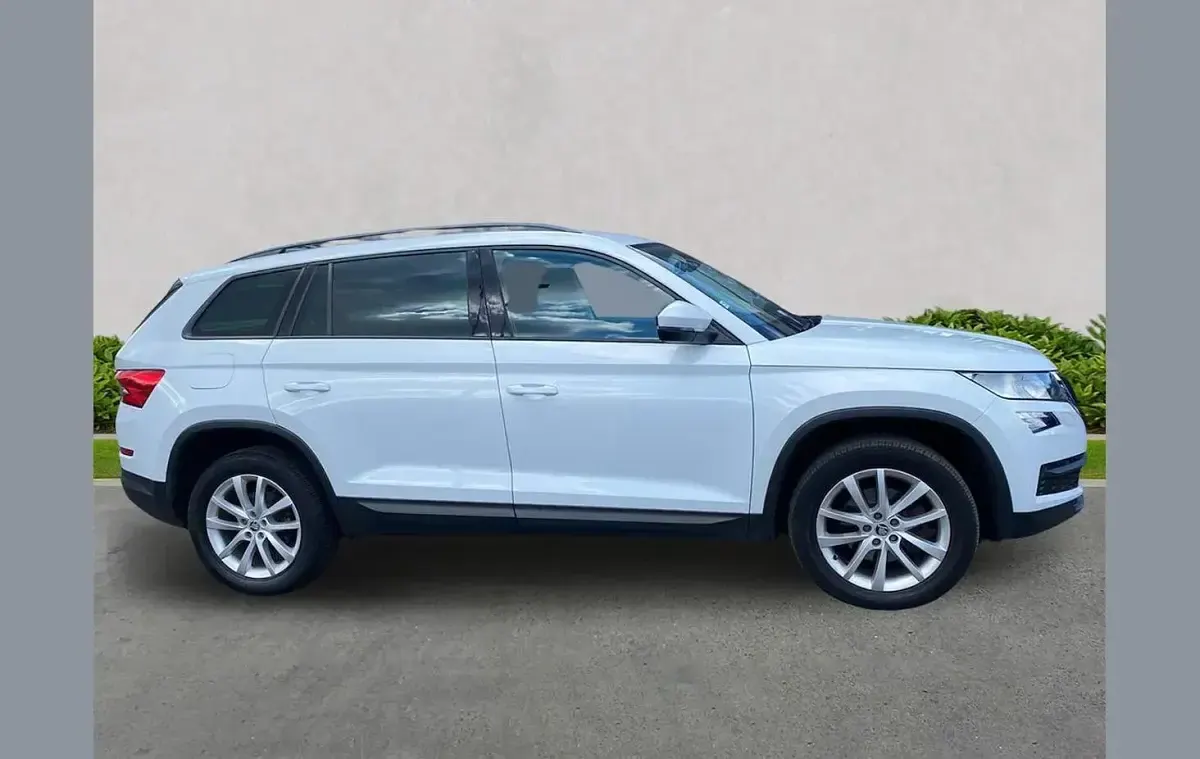 Used Skoda Kodiaq SE 150 HP (110 kW) 2017 White SUV