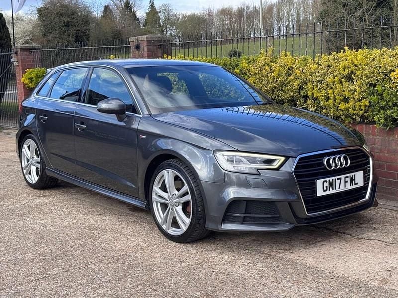 Used Audi A3 Sportback S-Line 190 HP (139 kW) 2017 Grey Hatchback