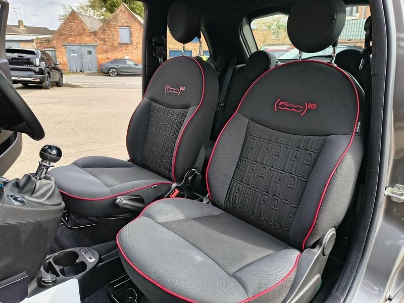 Used Fiat 500 Red 70 HP (51 kW) 2022 Grey Hatchback